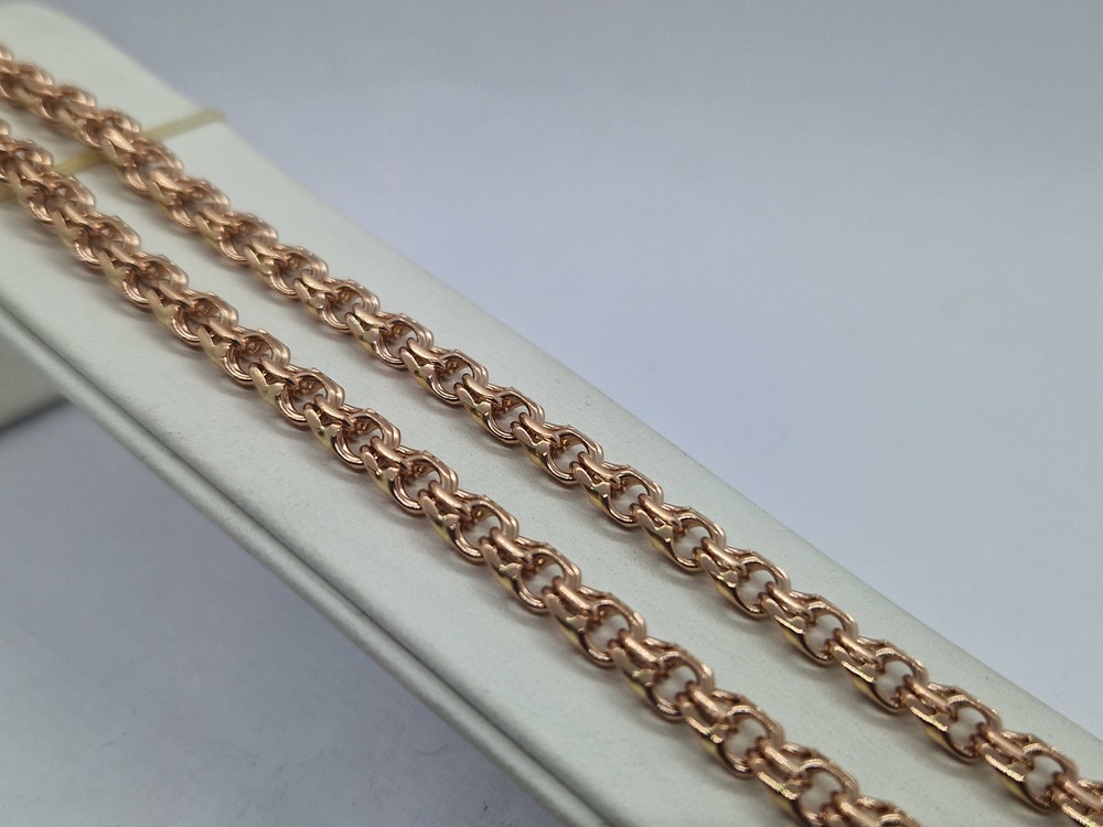 ЦЕПЬ ПОЛНОВЕСНАЯ Бисмарк (Au 585)