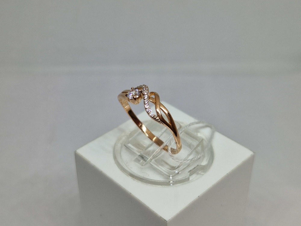 КОЛКМИ585 КОЛЬЦО С КАМНЯМИ (Au 585)