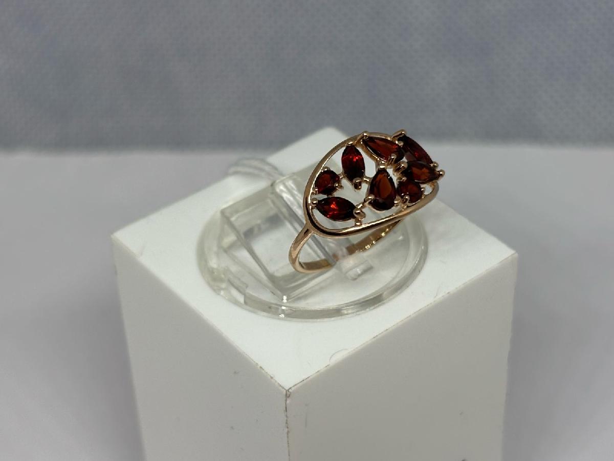 КОЛКМИ585 КОЛЬЦО С КАМНЯМИ (Au 585)