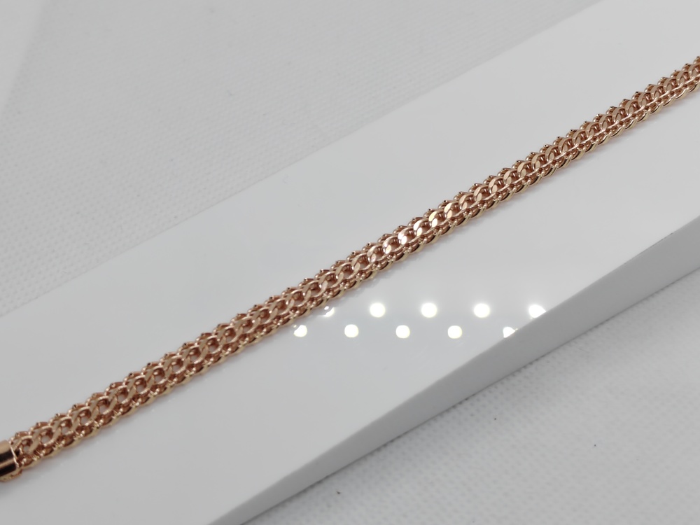 БРАСЛЕТ ПУСТОТЕЛЫЙ Итальянка (Au 585)