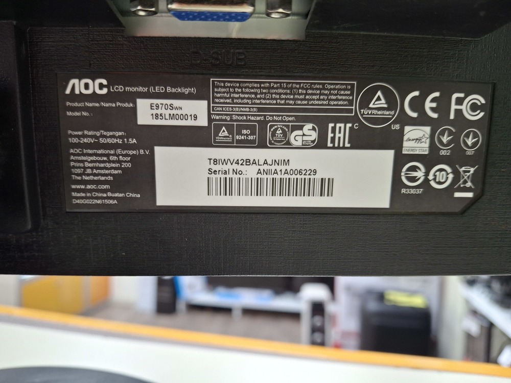 Монитор AOC E970S