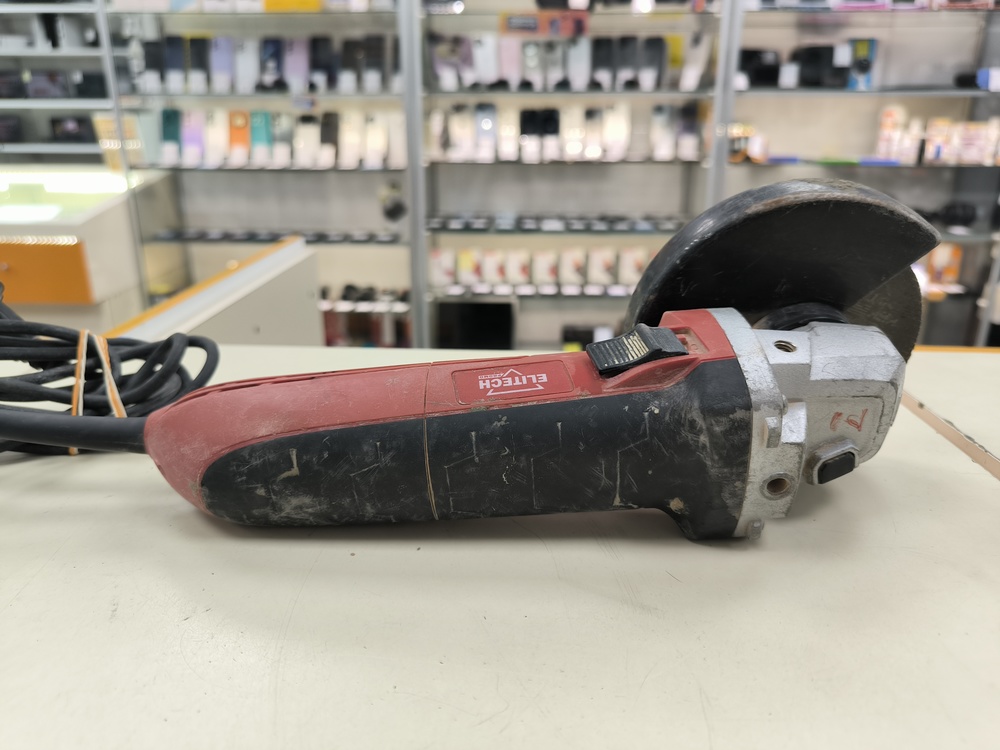 Угловая шлифмашина Elitech МШУ 0912 Промо; 900 Вт, 11000 об/мин, 125 мм