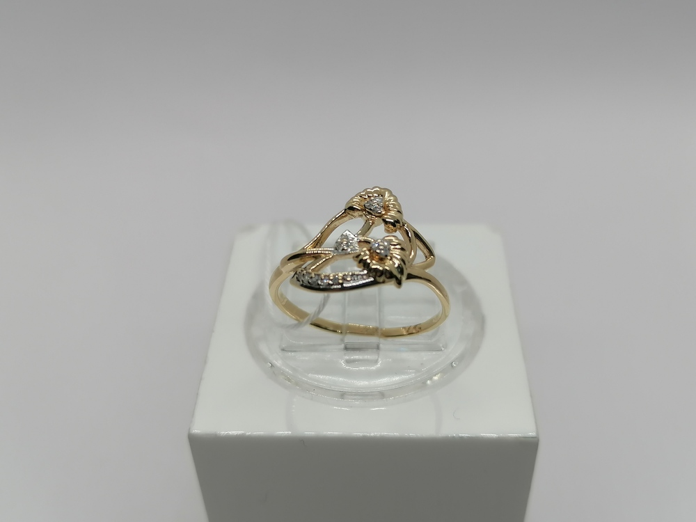 КОЛКМИ585 КОЛЬЦО С КАМНЯМИ (Au 585) КОЛКМИ585 КОЛЬЦО С КАМНЯМИ (Au 585)