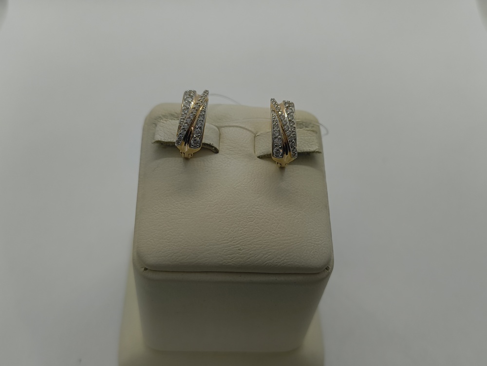 СЕРЬГИ С КАМНЯМИ (Au 585)