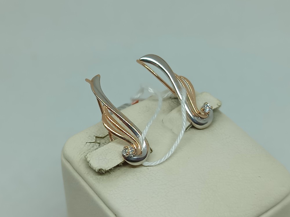 СЕРЬГИ КАФФЫ (Au 585)