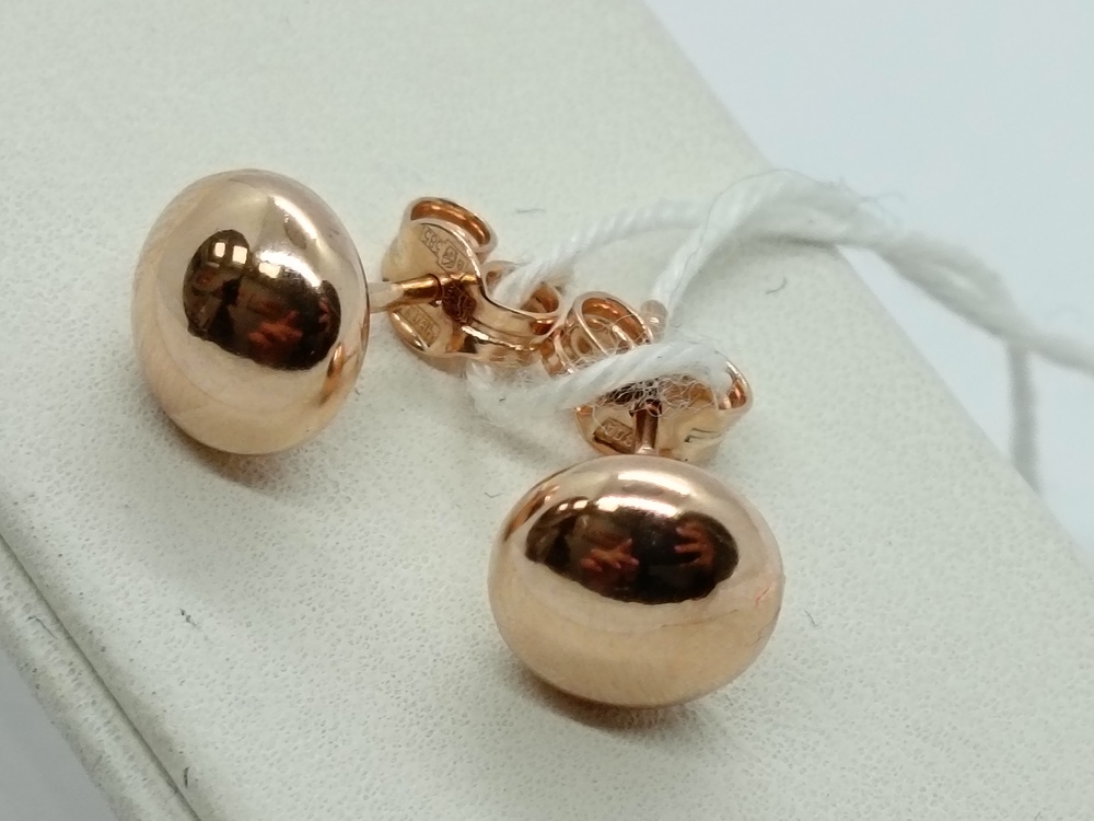 СЕРЬГИ ПУСЕТЫ (Au 585)