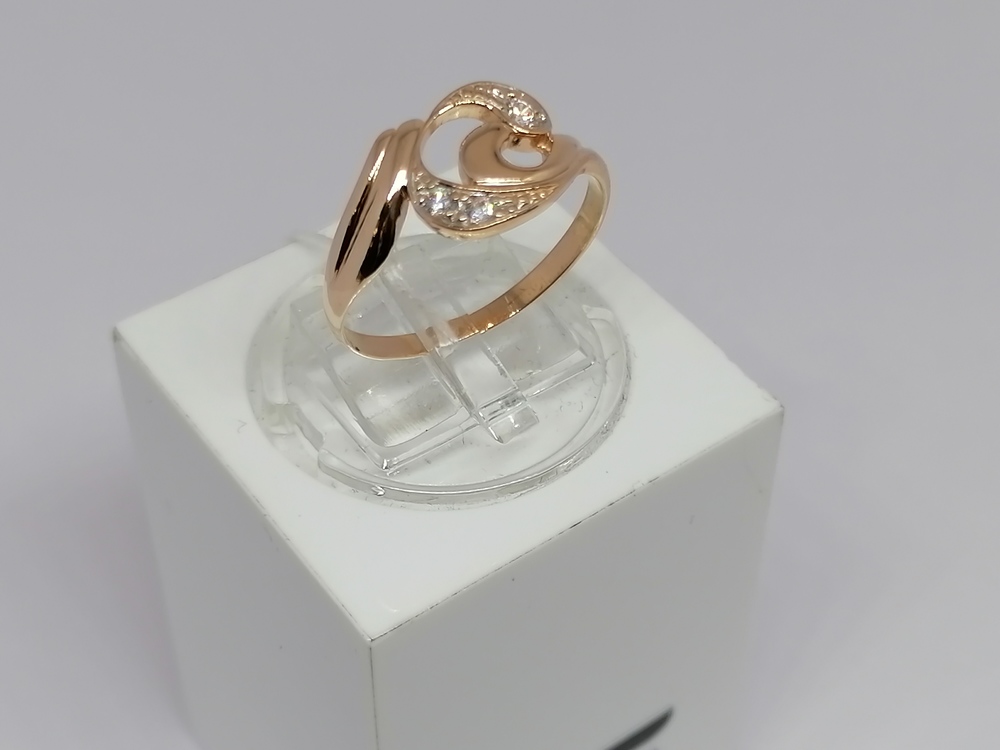 КОЛКМИ585 КОЛЬЦО С КАМНЯМИ (Au 585)