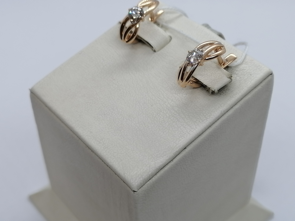 СЕРЬГИ БРИЛЛИАНТ (Au 585)