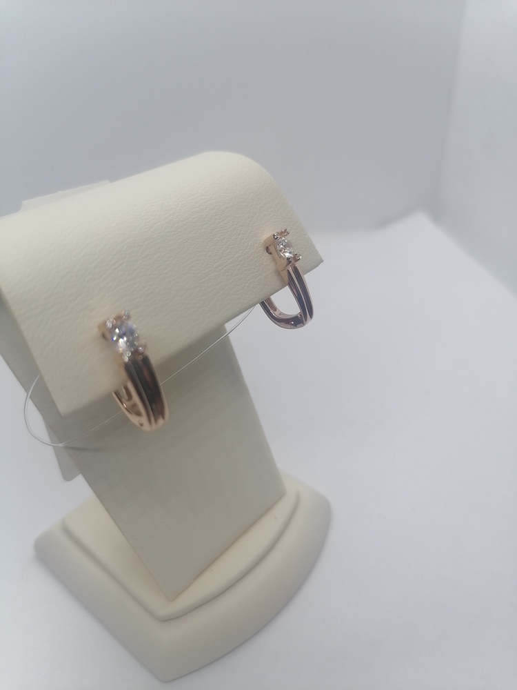 СЕРЬГИ С КАМНЯМИ (Au 585)