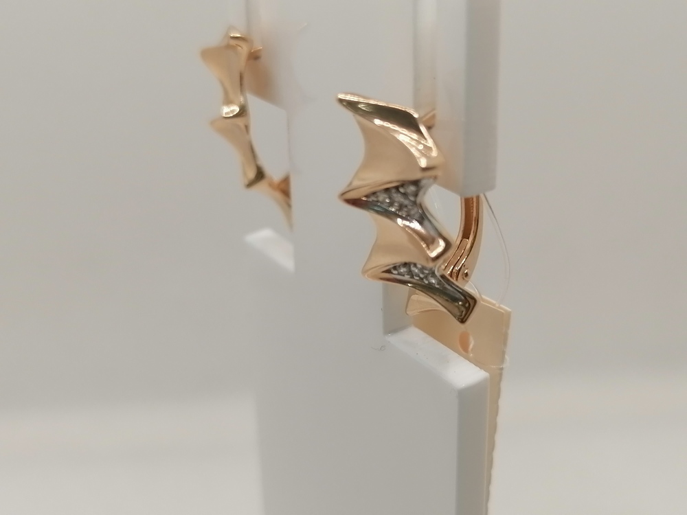 СЕРЬГИ С КАМНЯМИ (Au 585)