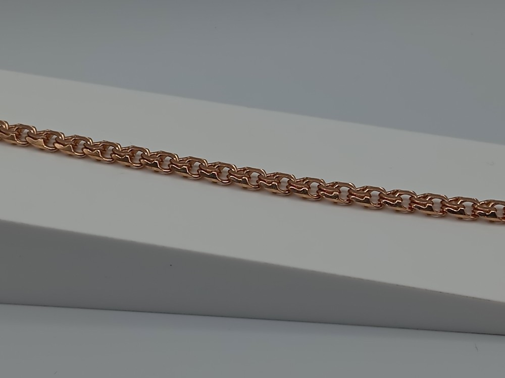 БЛБ585 БРАСЛЕТ ПОЛНОВЕСНЫЙ Бисмарк (Au 585)