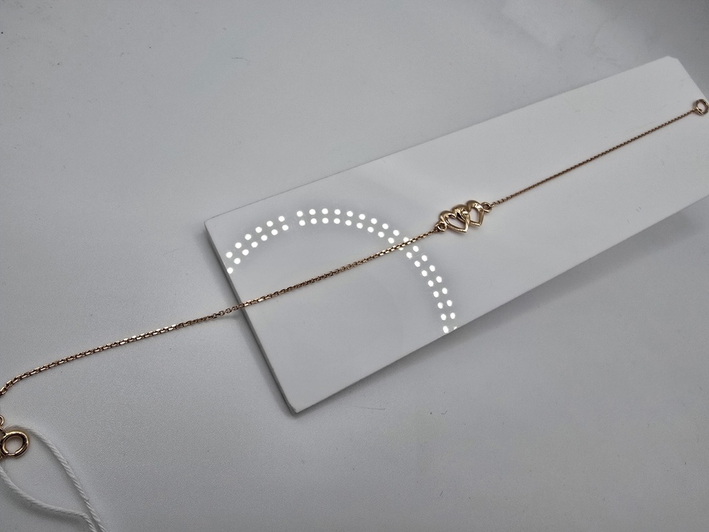 БННГ585 БРАСЛЕТ НА НОГУ (Au 585)