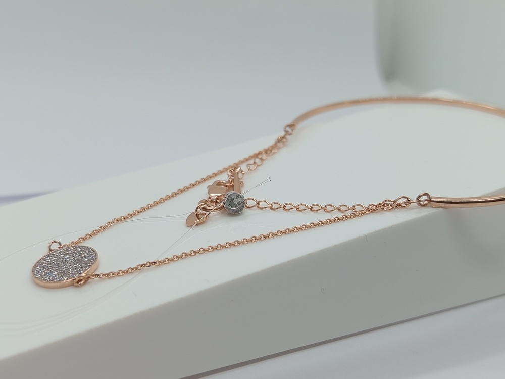 БРАСЛЕТ С КАМНЯМИ (Au 585)