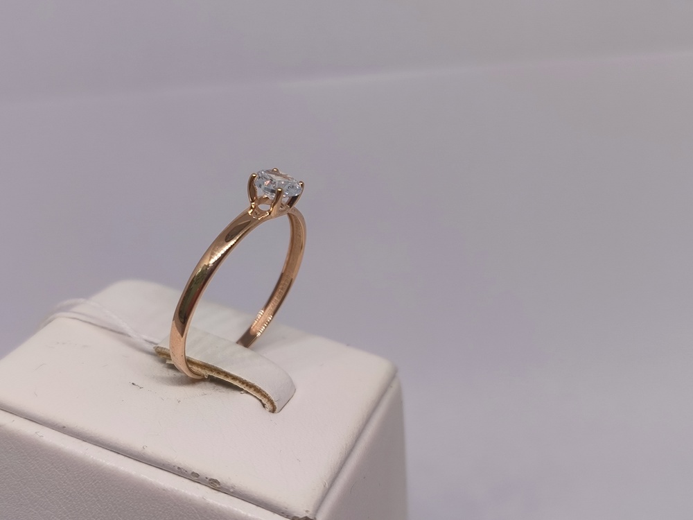 КОЛЬЦО С КАМНЕМ (Au 585)