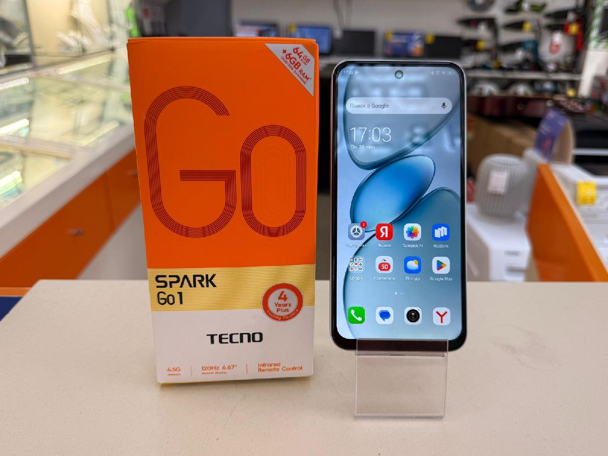 Смартфон Tecno Spark Go1 3/64
