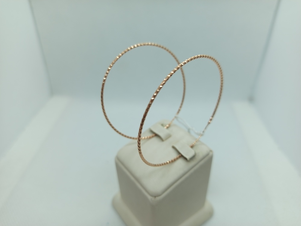 СКОН585 СЕРЬГИ КОНГО (Au 585)