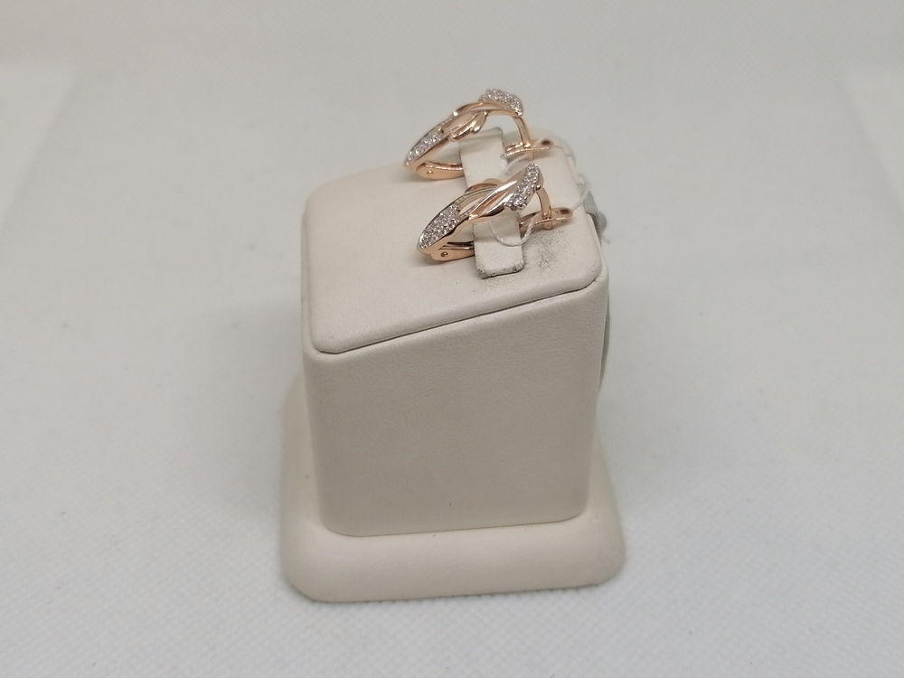 СЕРЬГИ С КАМНЯМИ (Au 585)