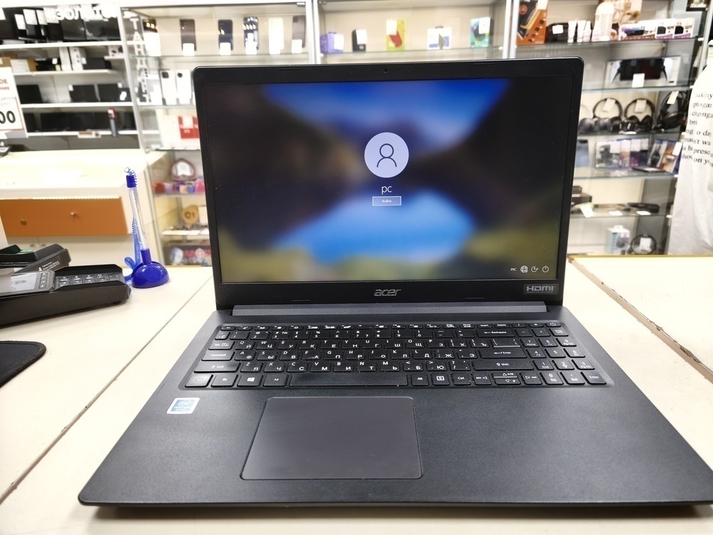 Ноутбук Acer A317-32-P2EL; Silver N5030, Intel UHD Graphics 605, 8 Гб, 256 Гб, Нет