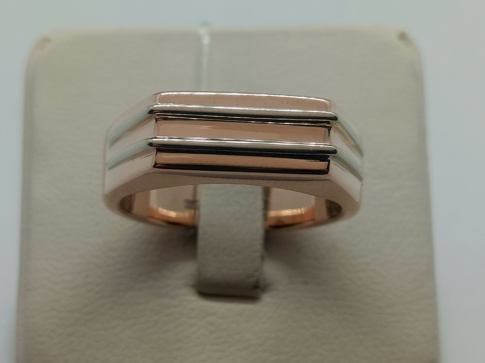 КОЛЬЦО ПЕЧАТКА без камня (Au 585)