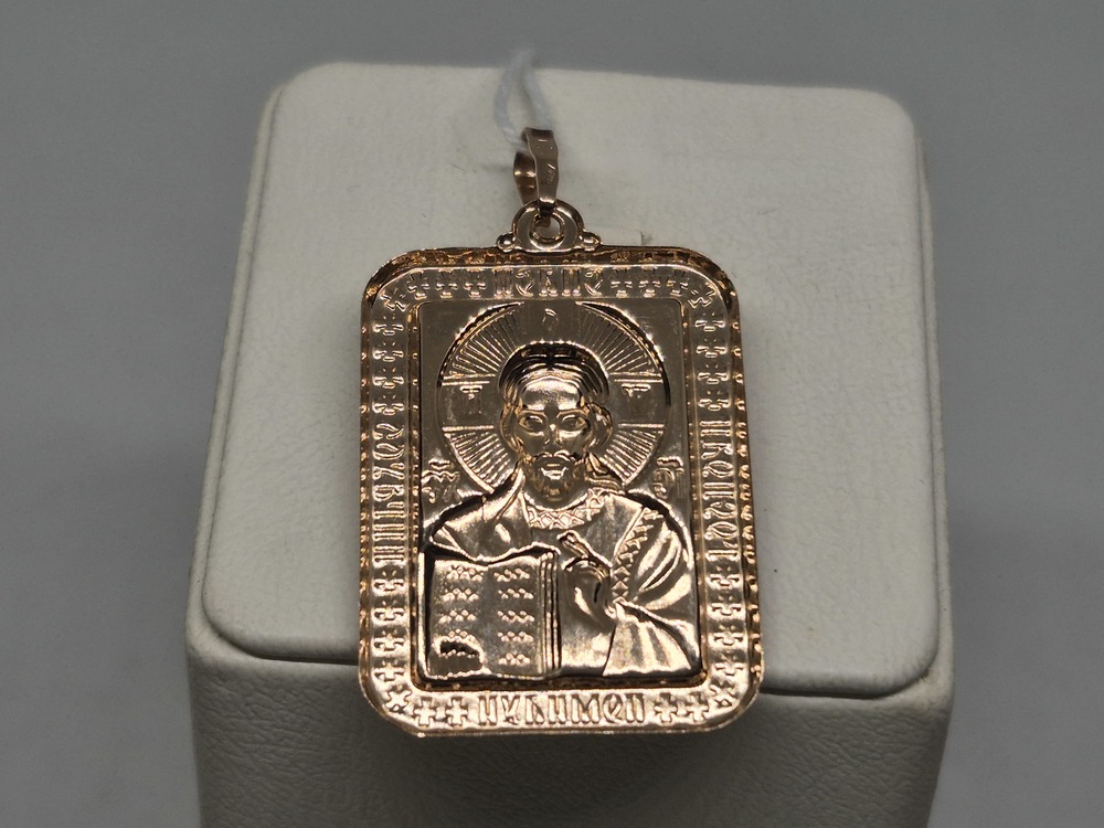 ПОДИБК585 ПОДВЕСКА ИКОНА БЕЗ КАМНЯ (Au 585)