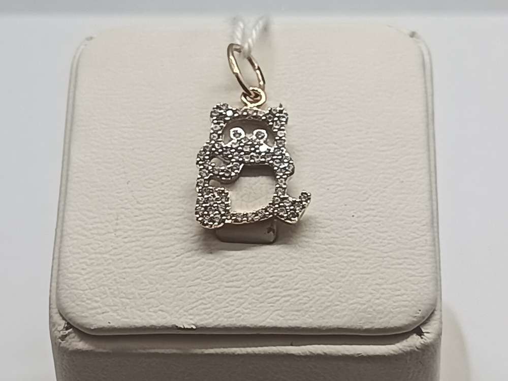 ПОДВЕСКА С КАМНЯМИ (Au 585)