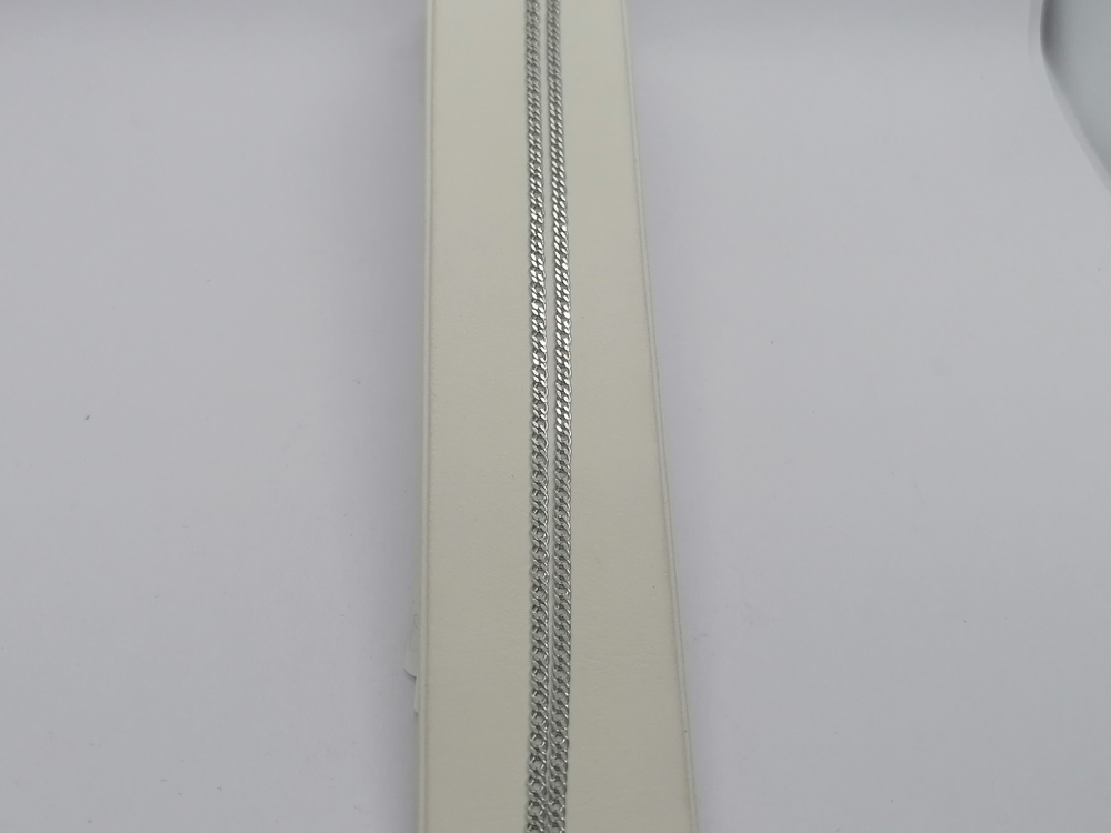 ЦЕПЬ ПУСТОТЕЛАЯ Ромб двойной (Au 585)