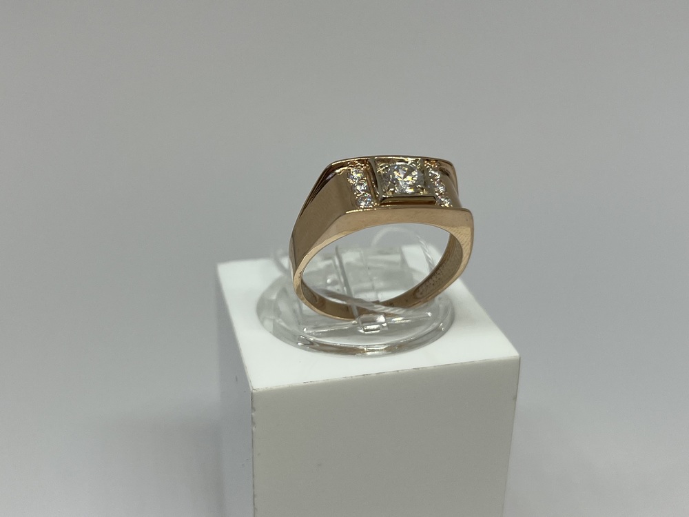 ПЕЧКМИ585 ПЕЧАТКА С КАМНЯМИ (Au 585)