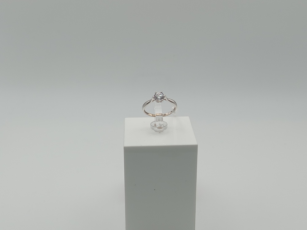 КОЛКМ585 КОЛЬЦО С КАМНЕМ (Au 585)