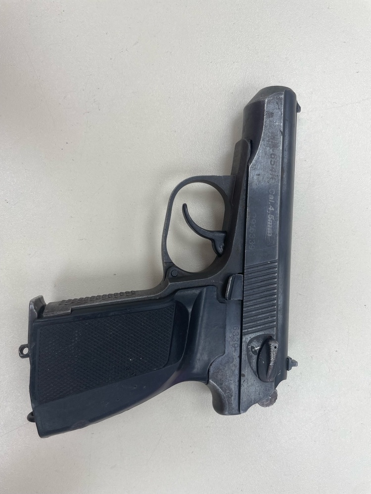 Пистолет пневматический ПМ МР-654К Cal 4.5mm