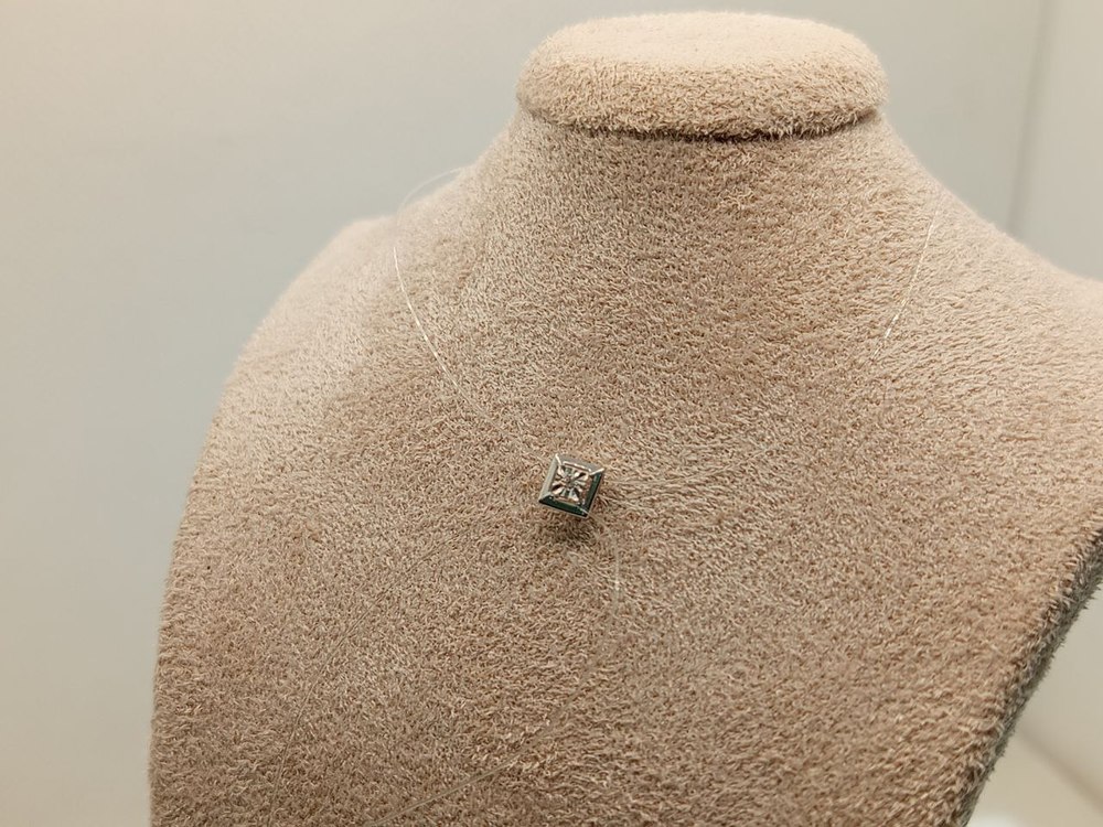 КОЛЬЕ БРИЛЛИАНТ (Ag 925)