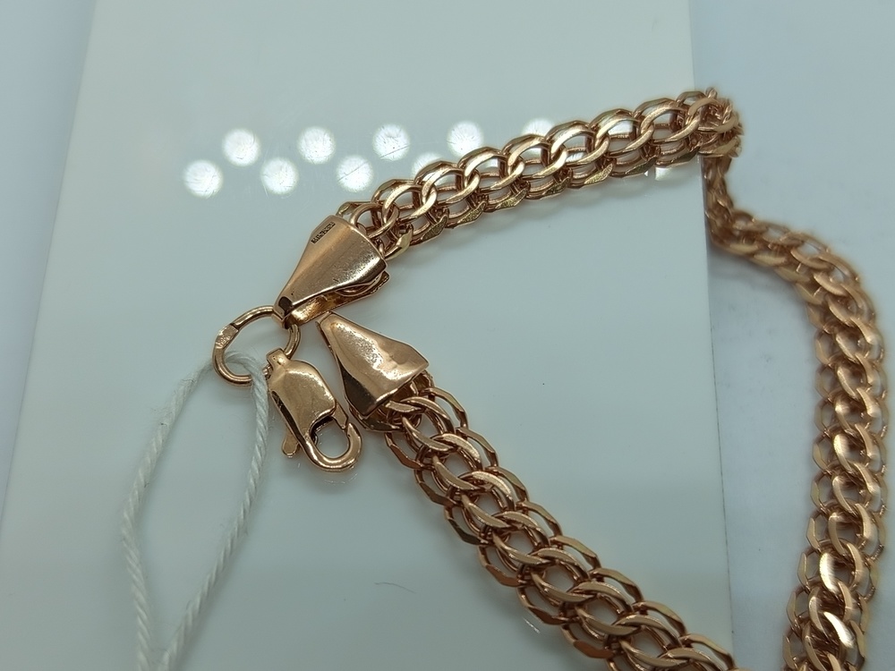 БРАСЛЕТ ПОЛНОВЕСНЫЙ Итальянка Au 585