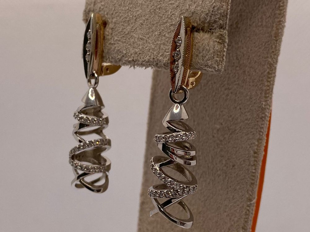 СЕРЬГИ БРИЛЛИАНТ (Au 585)