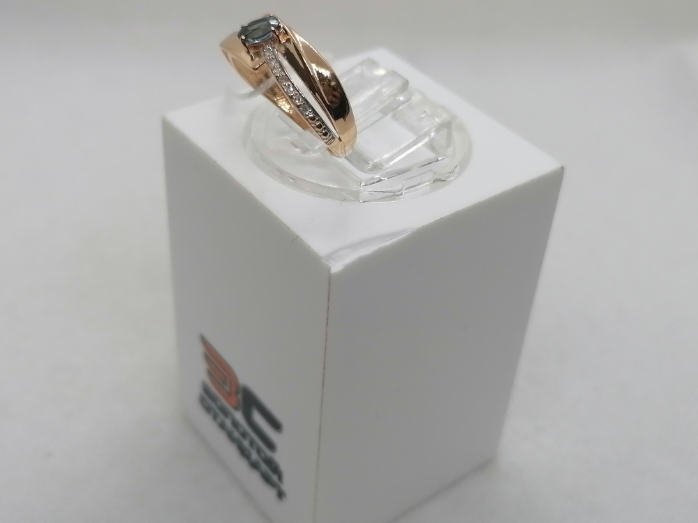 КОЛЬЦО БРИЛЛИАНТ Au 585