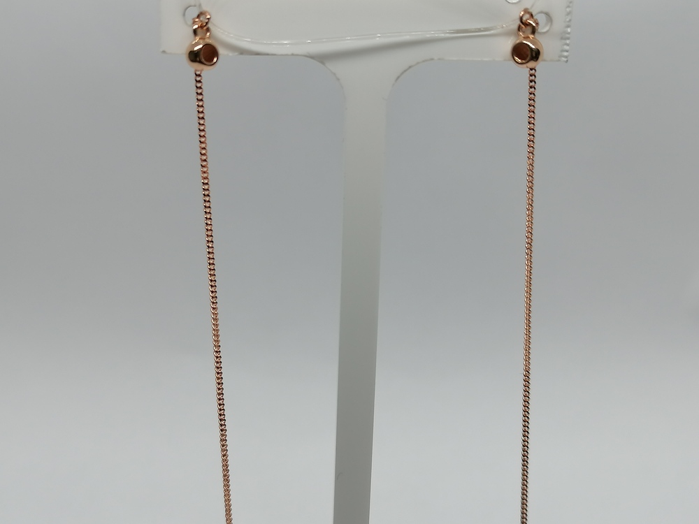 51-123-00661-1 СЕРЬГИ ПРОДЕВКИ без камня (Au 585)