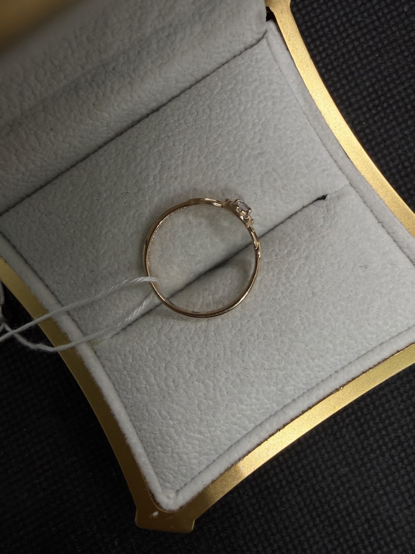 КОЛКМИ585 КОЛЬЦО С КАМНЯМИ (Au 585)