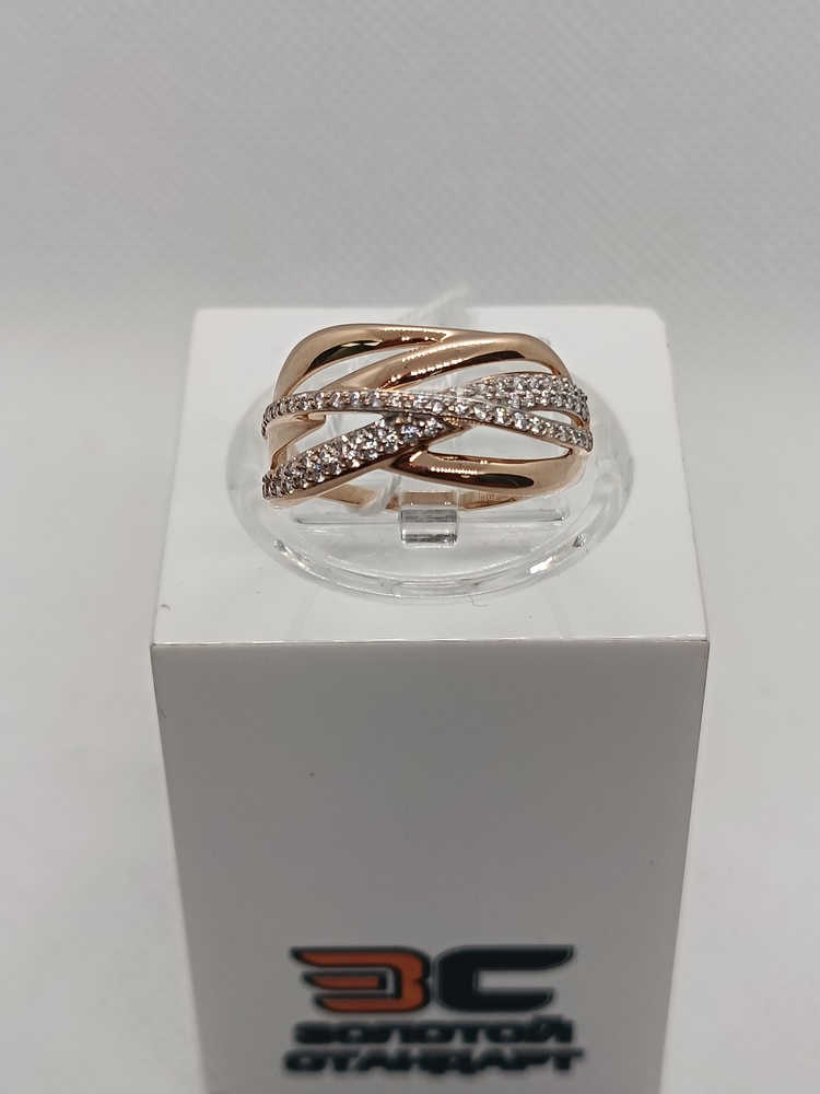КОЛКМИ585 КОЛЬЦО С КАМНЯМИ (Au 585)
