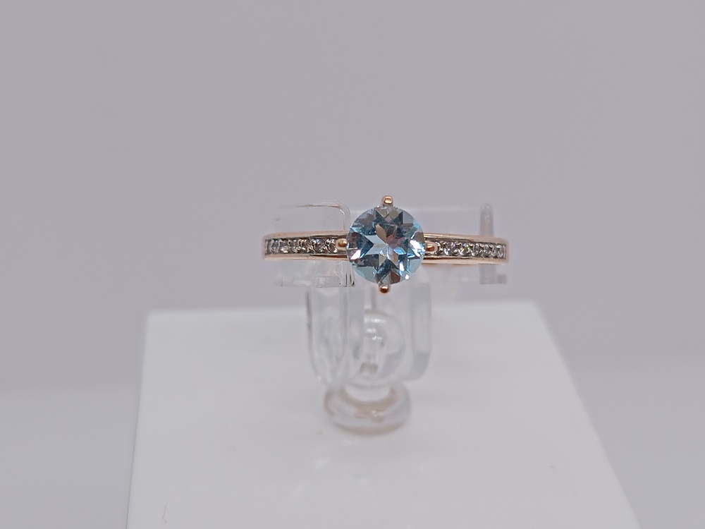 КОЛКМИ585 КОЛЬЦО С КАМНЯМИ (Au 585)