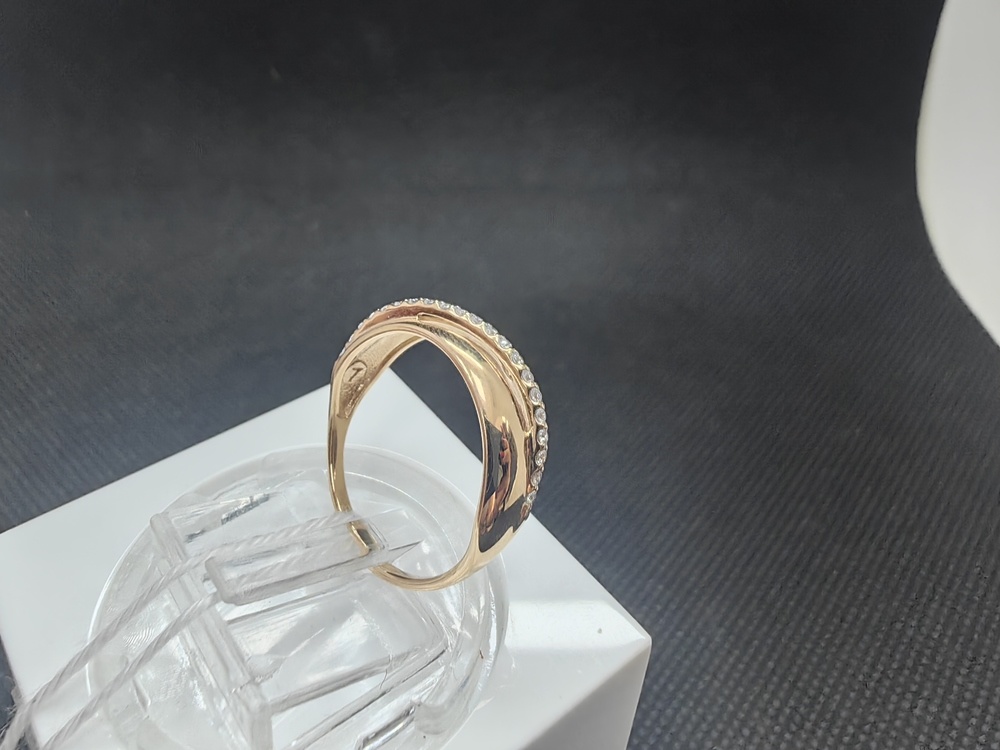 КОЛКМИ585 КОЛЬЦО С КАМНЯМИ (Au 585)