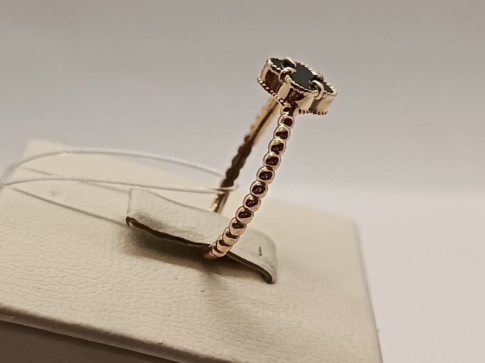 110422 КОЛЬЦО С КАМНЕМ (Au 585)