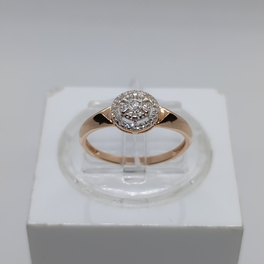 КОЛЬЦО БРИЛЛИАНТ Au 585