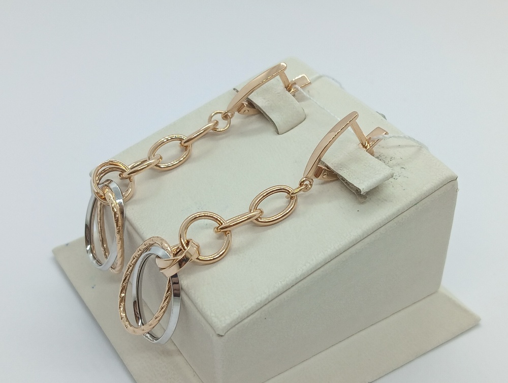 СЕРЬГИ БЕЗ КАМНЯ (Au 585)