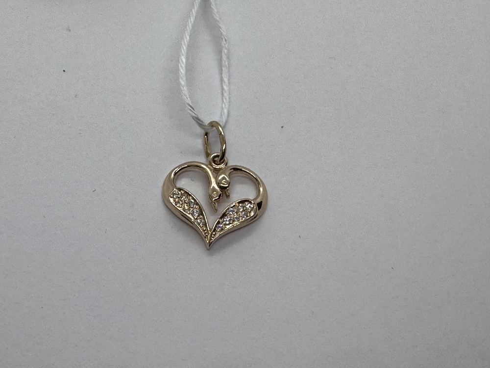 ПОДКМИ585 ПОДВЕСКА С КАМНЯМИ (Au 585)