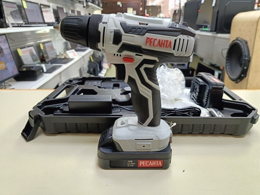 Шуруповерт Ресанта ДА-18-2ЛК