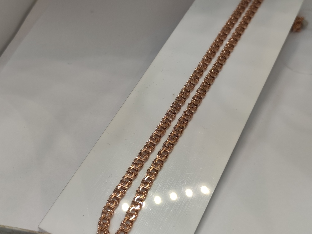 570006022 ЦЕПЬ ПУСТОТЕЛАЯ Бисмарк (Au 585)