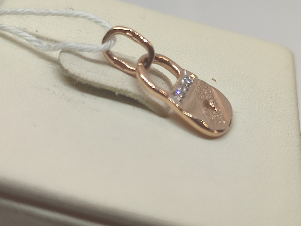 ПОДКМИ585 ПОДВЕСКА С КАМНЯМИ (Au 585)