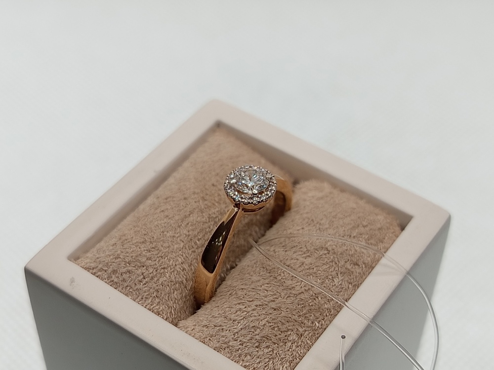 КОЛЬЦО БРИЛЛИАНТ (Au 585)