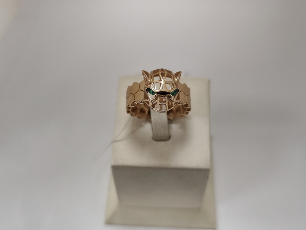 К5101 КОЛЬЦО С КАМНЯМИ (Au 585)