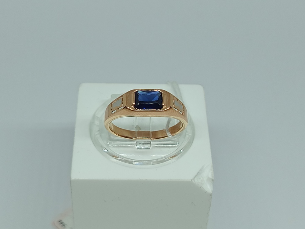 ПЕЧАТКА С КАМНЕМ (Au 585)