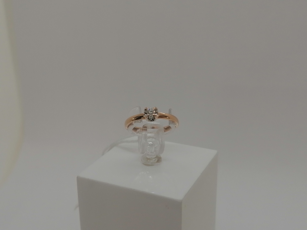 КОЛЬЦО БРИЛЛИАНТ Au 585