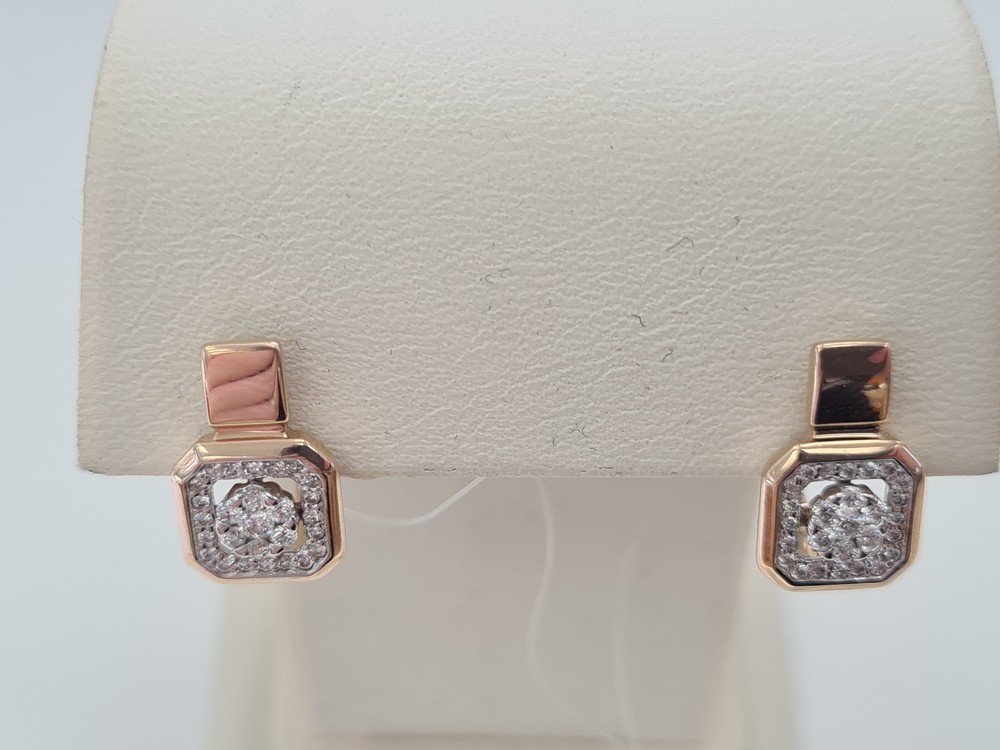 СЕРЬГИ БРИЛЛИАНТ (Au 585)